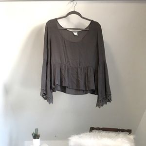 Flare Long Sleeve Top
